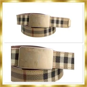 Burberry | Accessories | Burberry Nova Check Skinny Belt  display picture 3